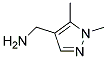 1,5-DIMETHYL-1H-PYRAZOLE-4-METHANAMINE Struktur