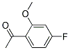 1-(4-FLUORO-2-METHOXYPHENYL)ETHAN-1-ONE Struktur