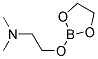 [2-([1,3,2]DIOXABOROLAN-2-YLOXY)-ETHYL]-DIMETHYL-AMINE Struktur