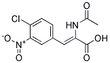 2-(ACETYLAMINO)-3-(4-CHLORO-3-NITROPHENYL)ACRYLIC ACID, TECH Struktur