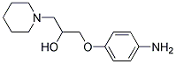 1-(4-AMINOPHENOXY)-3-PIPERIDINOPROPAN-2-OL Struktur