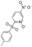 2-[(4-METHYLPHENYL)SULPHONYL]-5-NITROPYRIDINIUM-1-OLATE Struktur