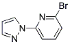 2-BROMO-6-(1H-PYRAZOL-1-YL)PYRIDIN Struktur