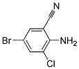 2-AMINO-5-BROMO-3-CHLOROBENZONITRIL Struktur