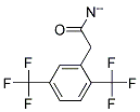 2,5-BIS(TRIFLUOROMETHYL)PHENYLACETONITRIL Struktur