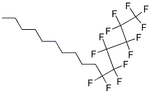 1-(PERFLUORO-N-HEXYL)DECAN Struktur