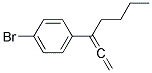 1-BROMO-4-(1-VINYLIDENE-PENTYL)-BENZENE Struktur