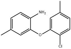 2-(2-CHLORO-5-METHYLPHENOXY)-4-METHYLPHENYLAMINE Struktur