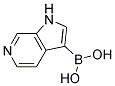 1H-PYRROLO[2,3-C]PYRIDINE-3-YLBORONIC ACID Struktur