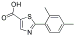 2-(2,4-DIMETHYL-PHENYL)-THIAZOLE-5-CARBOXYLIC ACID Struktur