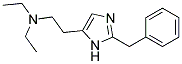 [2-(2-BENZYL-IMIDAZOL-4-YL)-ETHYL]-DIETHYL-AMINE Struktur