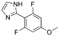 2-(2,6-DIFLUORO-4-METHOXY-PHENYL)-1H-IMIDAZOLE Struktur