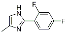 2-(2,4-DIFLUORO-PHENYL)-4-METHYL-1H-IMIDAZOLE Struktur