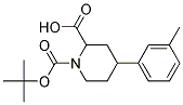 1-(TERT-BUTOXYCARBONYL)-4-M-TOLYLPIPERIDINE-2-CARBOXYLIC ACID Struktur