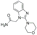 2-(2-MORPHOLIN-4-YL-1H-BENZIMIDAZOL-1-YL)ACETAMIDE Struktur