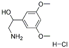 2-AMINO-1-(3,5-DIMETHOXYPHENYL)ETHANOL HYDROCHLORIDE Struktur