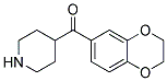 2,3-DIHYDRO-1,4-BENZODIOXIN-6-YL(PIPERIDIN-4-YL)METHANONE Struktur