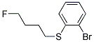 1-BROMO-2-(4-FLUORO-BUTYLSULFANYL)-BENZENE Struktur