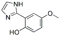 2-(1H-IMIDAZOL-2-YL)-4-METHOXY-PHENOL Struktur