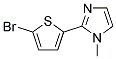 2-(5-BROMO-THIOPHEN-2-YL)-1-METHYL-1H-IMIDAZOLE Struktur