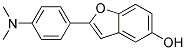 2-(4-DIMETHYLAMINO-PHENYL)-BENZOFURAN-5-OL Struktur