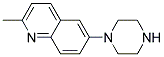 2-METHYL-6-PIPERAZIN-1-YL-QUINOLINE Struktur