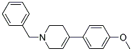 1-BENZYL-4-(4-METHOXY-PHENYL)-1,2,3,6-TETRAHYDRO-PYRIDINE Struktur