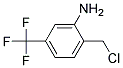 2-CHLOROMETHYL-5-TRIFLUOROMETHYL-PHENYLAMINE Struktur