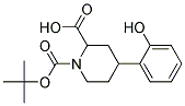 1-(TERT-BUTOXYCARBONYL)-4-(2-HYDROXYPHENYL)PIPERIDINE-2-CARBOXYLIC ACID Struktur