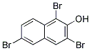 1,3,6-TRIBROMO-2-NAPHTHOL Struktur