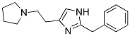 2-BENZYL-4-(2-PYRROLIDIN-1-YL-ETHYL)-1H-IMIDAZOLE Struktur