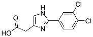 [2-(3,4-DICHLOROPHENYL)-IMIDAZOL-4-YL]-ACETIC ACID Struktur