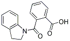 2-(2,3-DIHYDRO-INDOLE-1-CARBONYL)-BENZOIC ACID Struktur