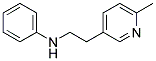 [2-(6-METHYL-PYRIDIN-3-YL)-ETHYL]-PHENYL-AMINE Struktur