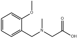 [(2-METHOXY-BENZYL)-METHYL-AMINO]-ACETIC ACID Struktur