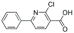 2-CHLORO-6-PHENYL-NICOTINIC ACID Struktur