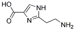 2-(2-AMINO-ETHYL)-1H-IMIDAZOLE-4-CARBOXYLIC ACID Struktur