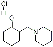 2-(1-Piperidinylmethyl)cyclohexanone HCl  Struktur