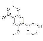 2,5-Diethoxy-4-Morpholinylnitrobenzene Struktur