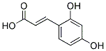 2,4-Dihydroxycinhamic acid Struktur