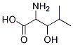 2-amino-3-hydroxy-4-methyl-valeric acid Struktur