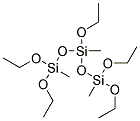 1 1 3 5 5-PENTAETHOXY-1 3 5-TRIMETHYLTRISILOXANE 97% Struktur