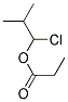 1-Chloro-2-Methylpropyl Propionate Struktur