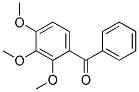 2,3,4-trimethoxybenzophenone Struktur