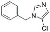 1-benzyl-5-chloroimidazole Struktur