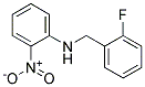 (2-Fluoro-benzyl)-(2-nitro-phenyl)-amine Struktur