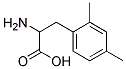 2-amino-3-(2,4-dimethylphenyl)propanoic acid Struktur