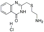 2-{[(2-AMINOETHYL)THIO]METHYL}QUINAZOLIN-4(3H)-ONE HYDROCHLORIDE Struktur