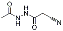 1-ACETYL-2-(CYANOACETYL)HYDRAZINE Struktur