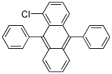 1-CHLORO-9,10-DIPHENYLANTHRACENE Struktur